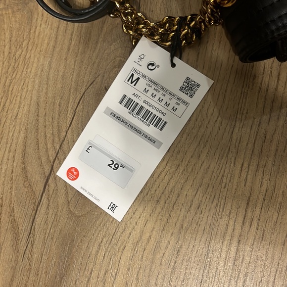 NWT 🖤Zara Bag - Picture 6 of 7